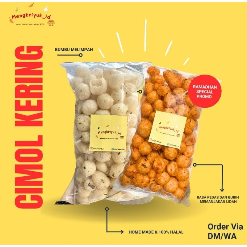 

CIMOL KERING PEDAS ASIN DAUN JERUK