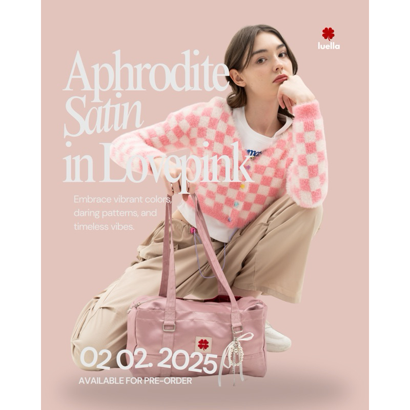 Luella - Aphrodite Duffle Bag in Lovepink