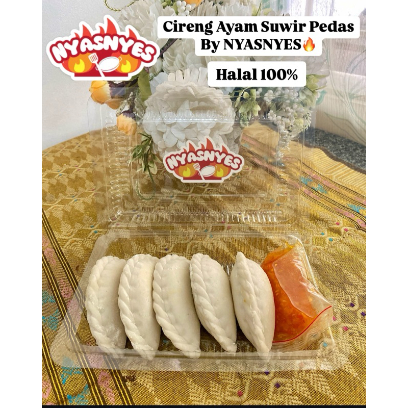

‼️Cireng Ayam Suwir Pedas Mercon‼️ (By Nyasnyes) Produksi Setiap Hari (Frozen)
