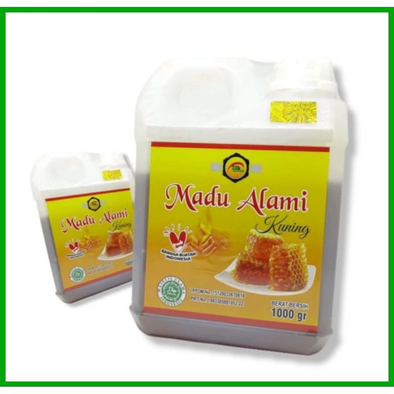 

madu alami kuning amk isi 1 kg