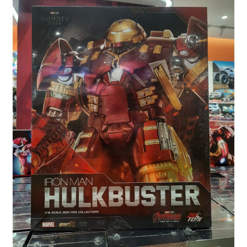 ZD toys Marvel Avenger age of ultron Ironman Mark 44 hulkbuster figure 1:10 original