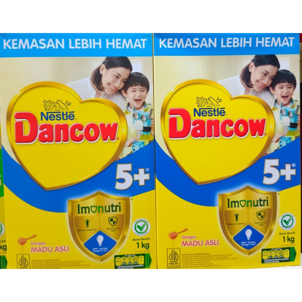 

Dancow 5+ Rasa Madu Asli 1 Kg / Susu Bubuk Nestle Dancow 5+ Madu Asli 1 Kg