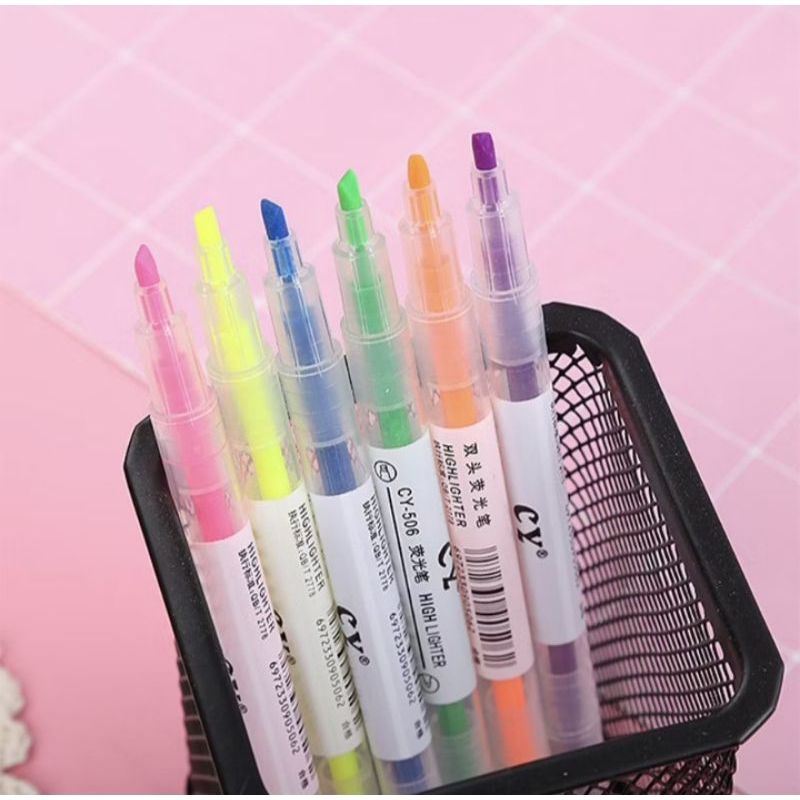 

SPIDOL WARNA 2in1 SET 6 PCS