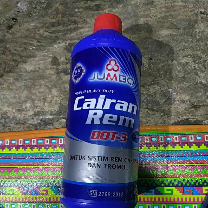 JUMBO CAIRAN REM DOT-3 SISTEM REM CAKRAM DAN TROMOL