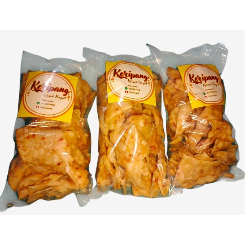 

KERIPIK PANGSIT CAMILAN PEDAS ORIGINAL 150gr