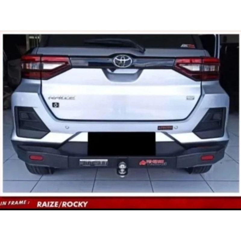 BEMPER BELAKANG TOWING RHINO MOBIL RAISE - ROCKY