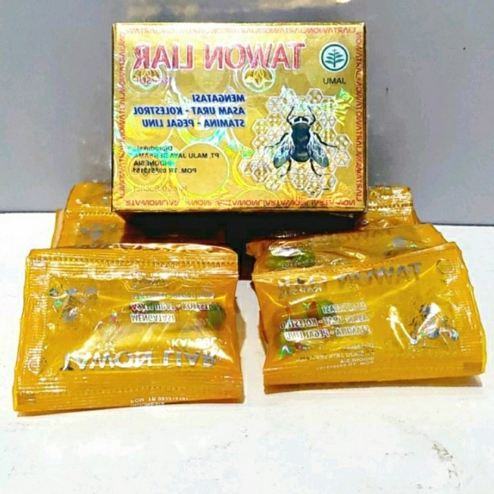 (COD) SERBUK TAWON LIAR jamu asam urat original 100%