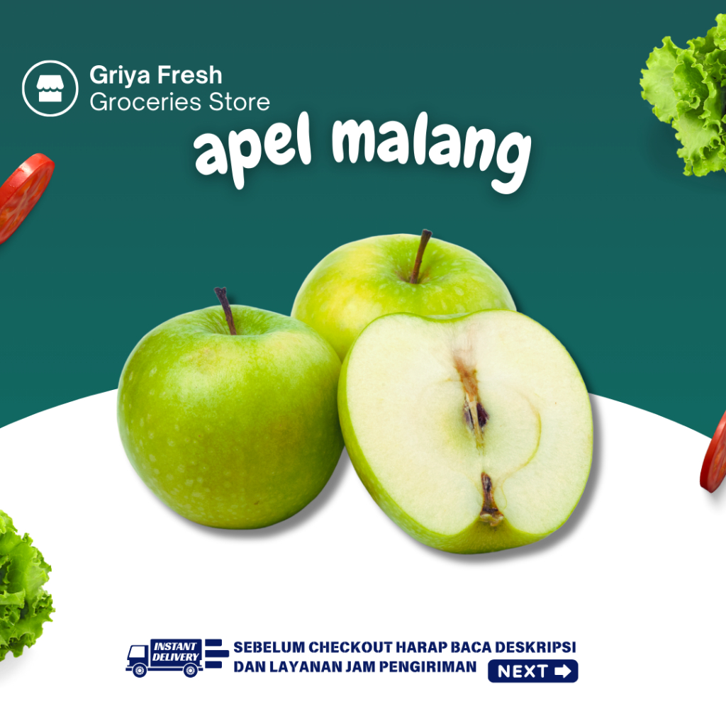 

Apel Malang Fresh 500 gram - Kirim Instant