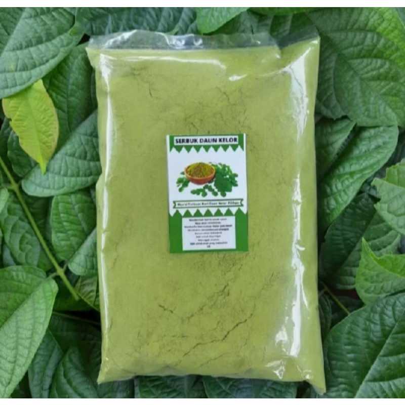 

ISVB - 1 KG Bubuk Serbuk Daun Kelor Organik Moringa Powder Halus