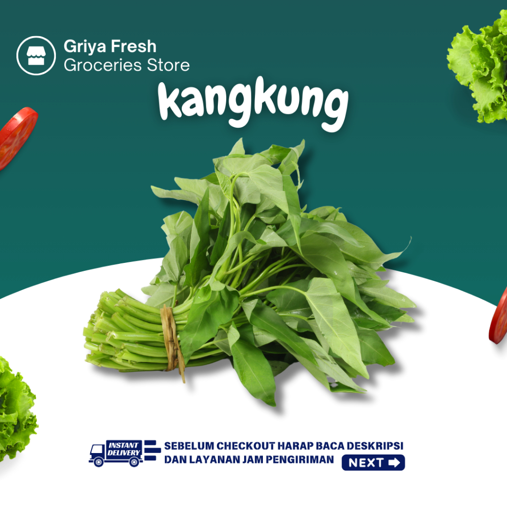 

Kangkung Fresh 1 Ikat - Kirim Instant