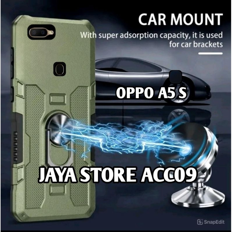CASING OPPO A5S ROBOT HIT EYE RING