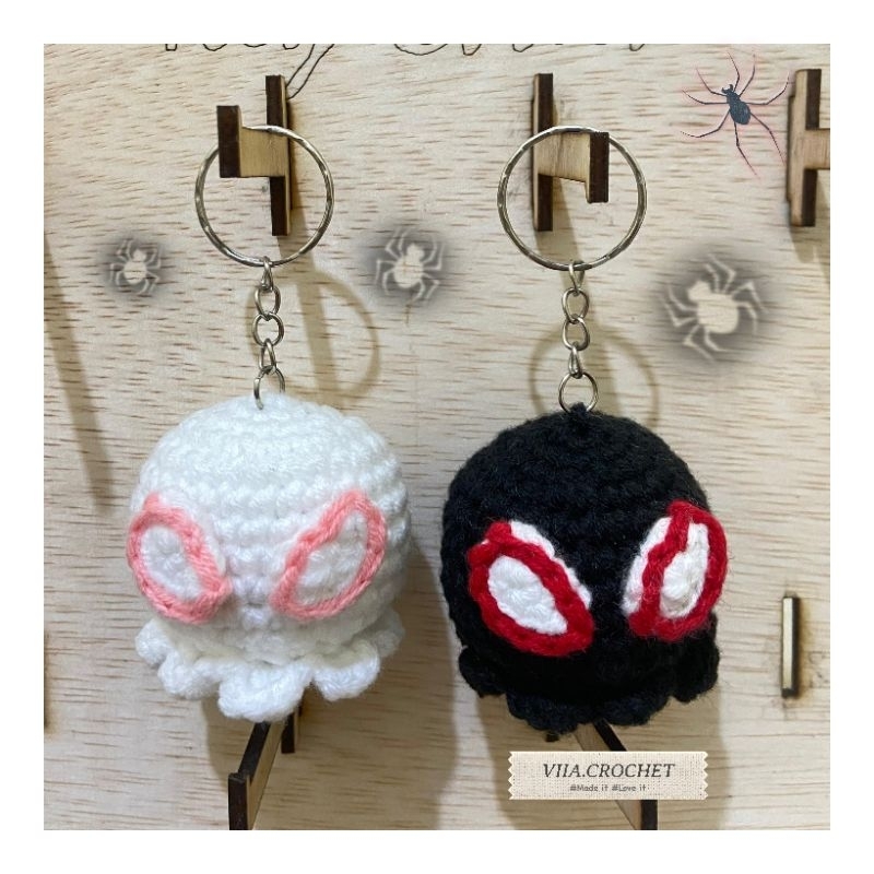 Spiderman Octopus Keychain