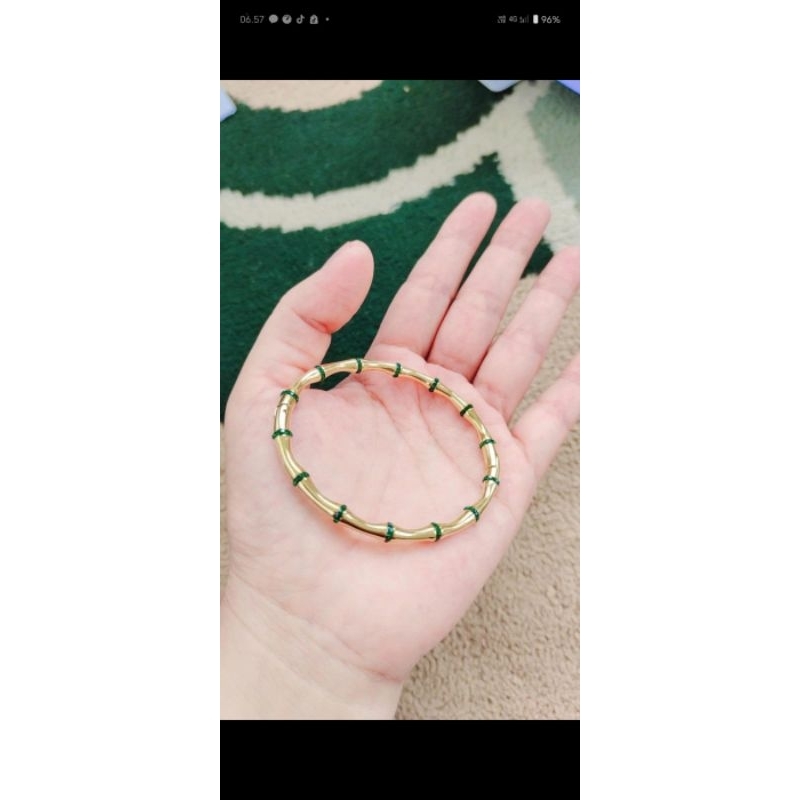 gelang bambu titanium