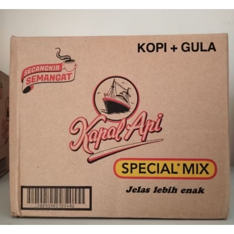 

Kopi Kapal Api Spesial Mix 1 Dus