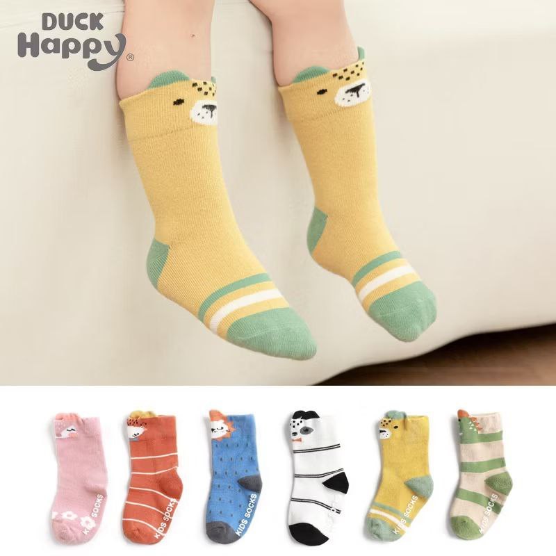 [072] Kaos Kaki ANTI SLIP Anak Bayi Panjang Motif Lucu / Kaos Kaki Panjang Anti Slip / Kaos Kaki Pan