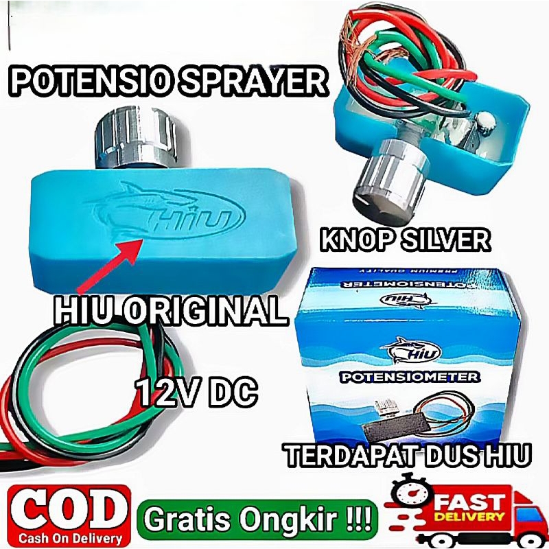 POTENSIO SPRAYER ELEKTRIK TANGKI DC 12V