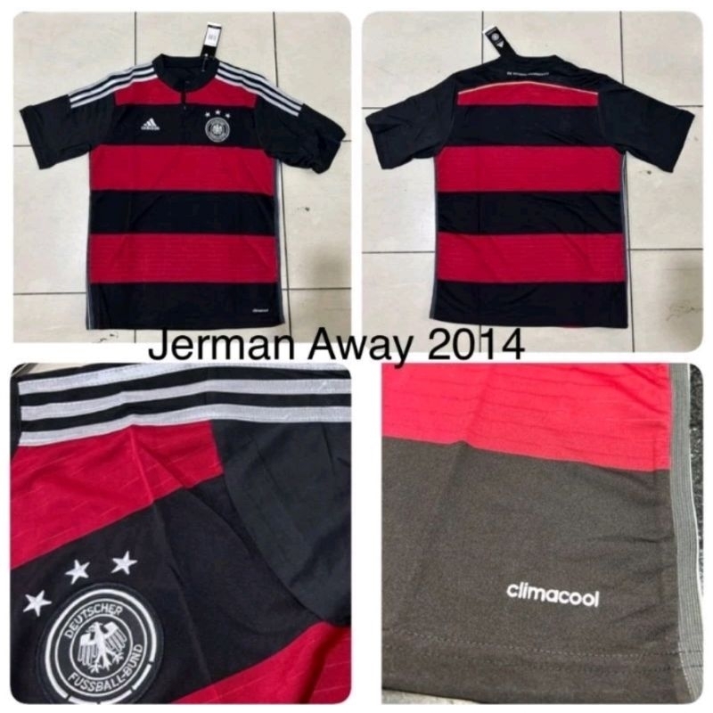 Jersey Kaos Baju Sepak Bola Timnas Jerman German Germany Home Away 3rd Third Retro Classic Klasik Ja