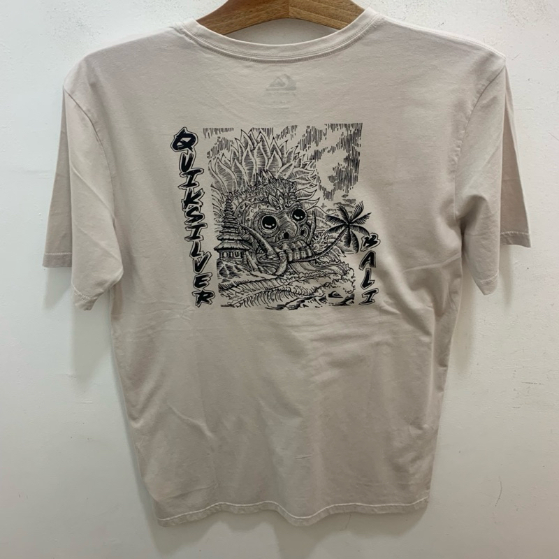 Kaos Pria Quiksilver Bali Original Ab Bali Clouds All Color New