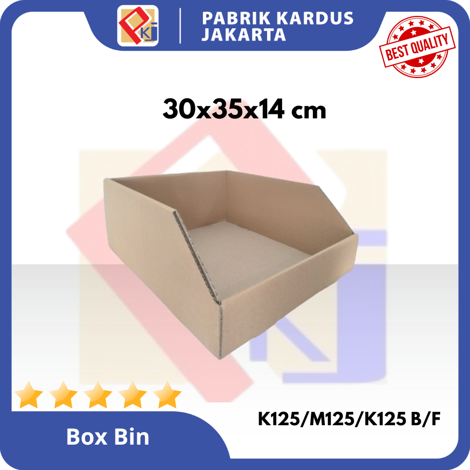 

KARDUS BOX BIN ARSIP DOKUMEN | KOTAK PENYIMPANAN | BOX | BIN | UKURAN 30x35x14 (MIN 10PCS)