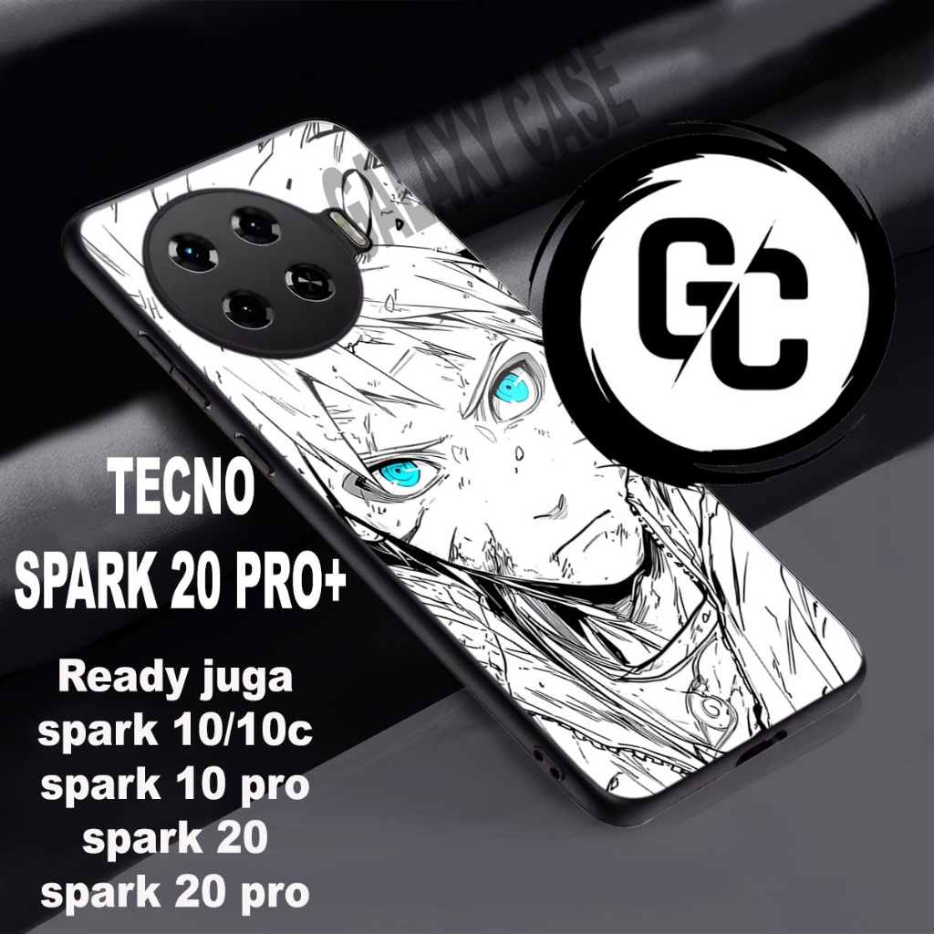 Case hp TECNO SPARK 20 PRO plus/softcase glossy kilau TECNO SPARK 20 PRO+ /GC 30- Motif GAMBAR ANIME