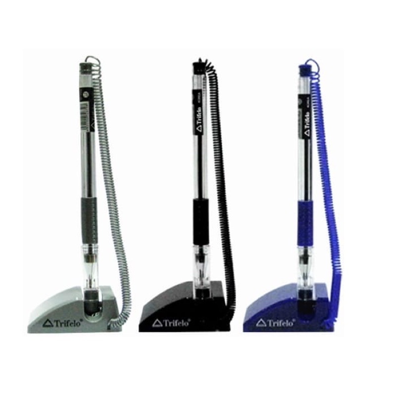 

Ballpoint Meja Trifelo TF-316A - Desk Pen Trifelo - Stand Pen - Stoppen