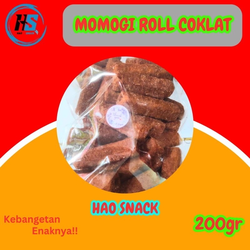 

Momogi Roll Pandan/Coklat