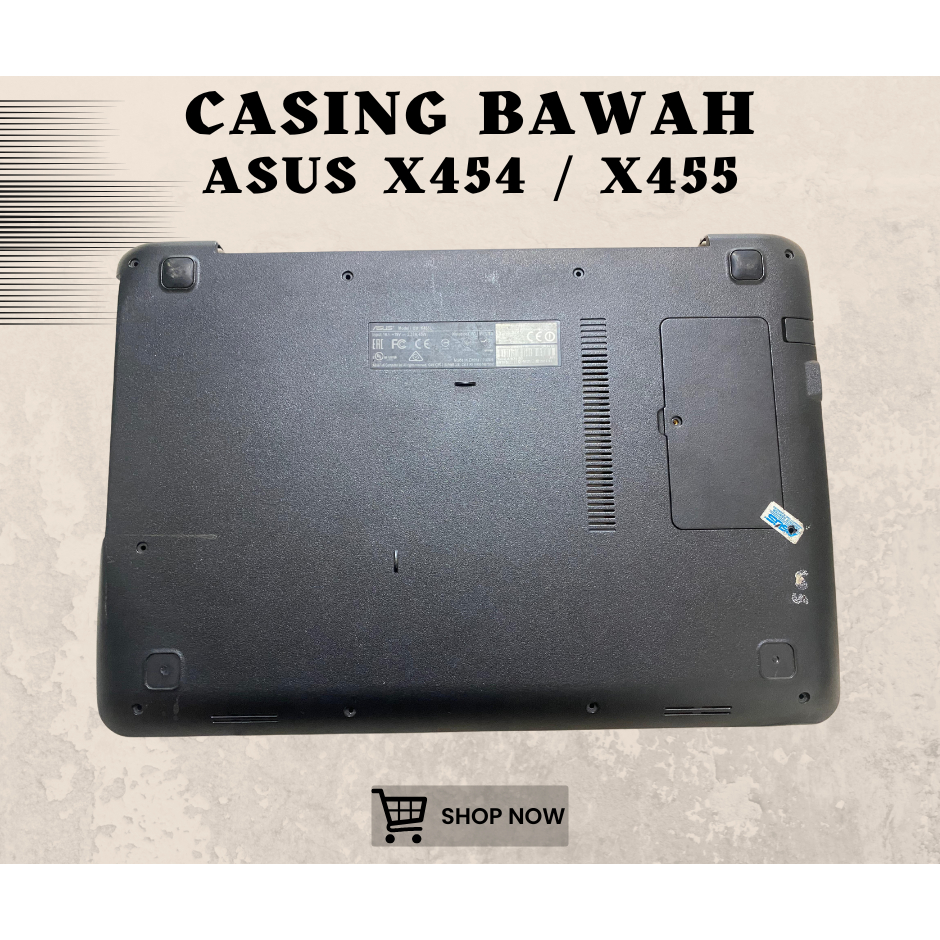 CASING BAWAH LAPTOP ASUS X454 / X455 SECOND