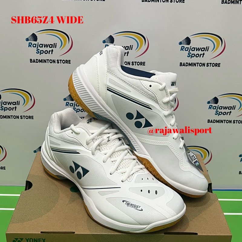 Sepatu Badminton Yonex SHB 65 Z4 WIDE ||Yonex SHB65Z4 WIDE WHITE ORIGINAL