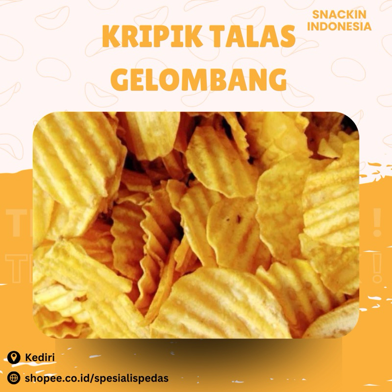 

[2gram] Keripik Talas Gelombang Chitato Talas Kiloan