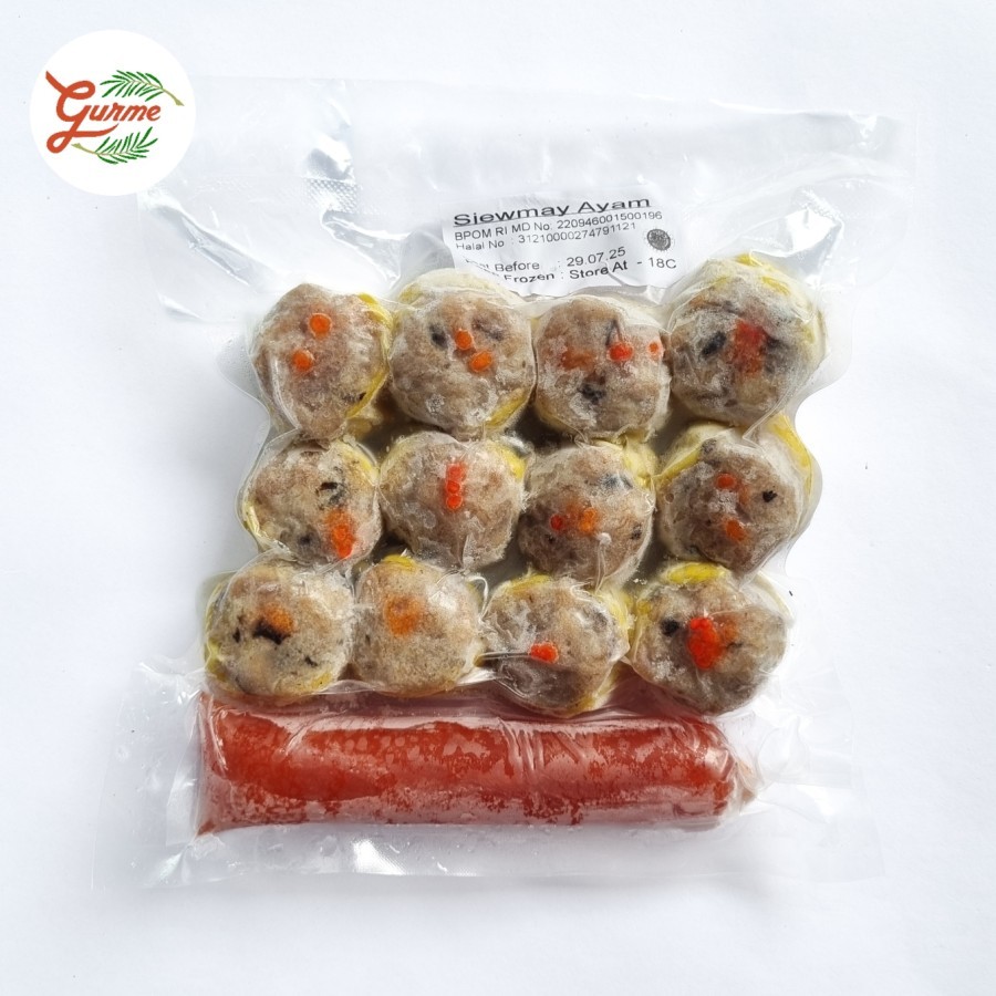 

Siomay Ayam Premium Frozen Dimsum Kualitas Hotel Isi 12 pcs dengan Saus