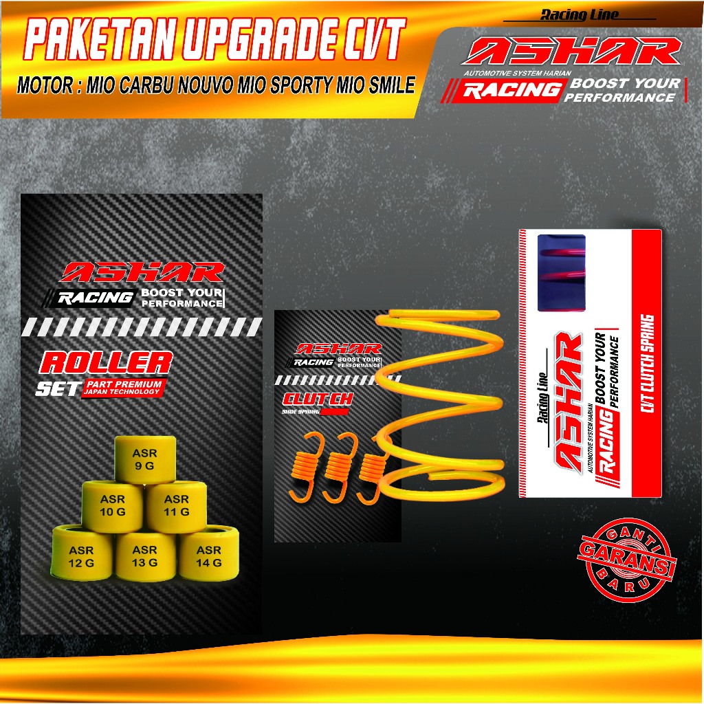 PAKET UPGRADE MIO SPORTY MIO SMILE MIO KARBU ASHAR RACING