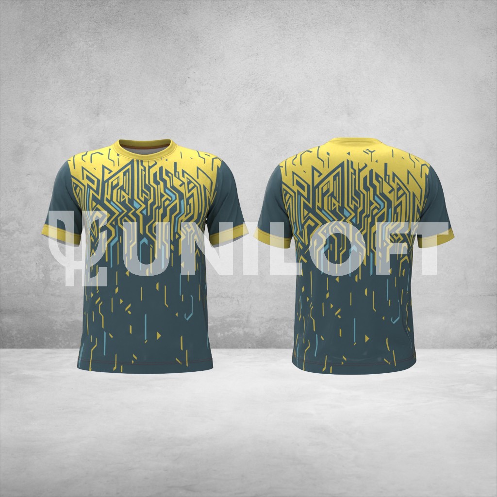 JERSEY BADMINTON-ARTIKEL1|OLAHRAGA|JERSEY KERAH O/V PRIA WANITA FULL PRINTING