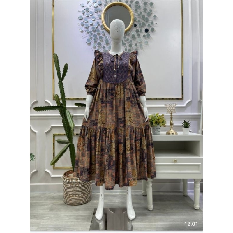 @salvina.ys/gamis terbaru 2025/gamis kekinian/pakaian muslimah wanita