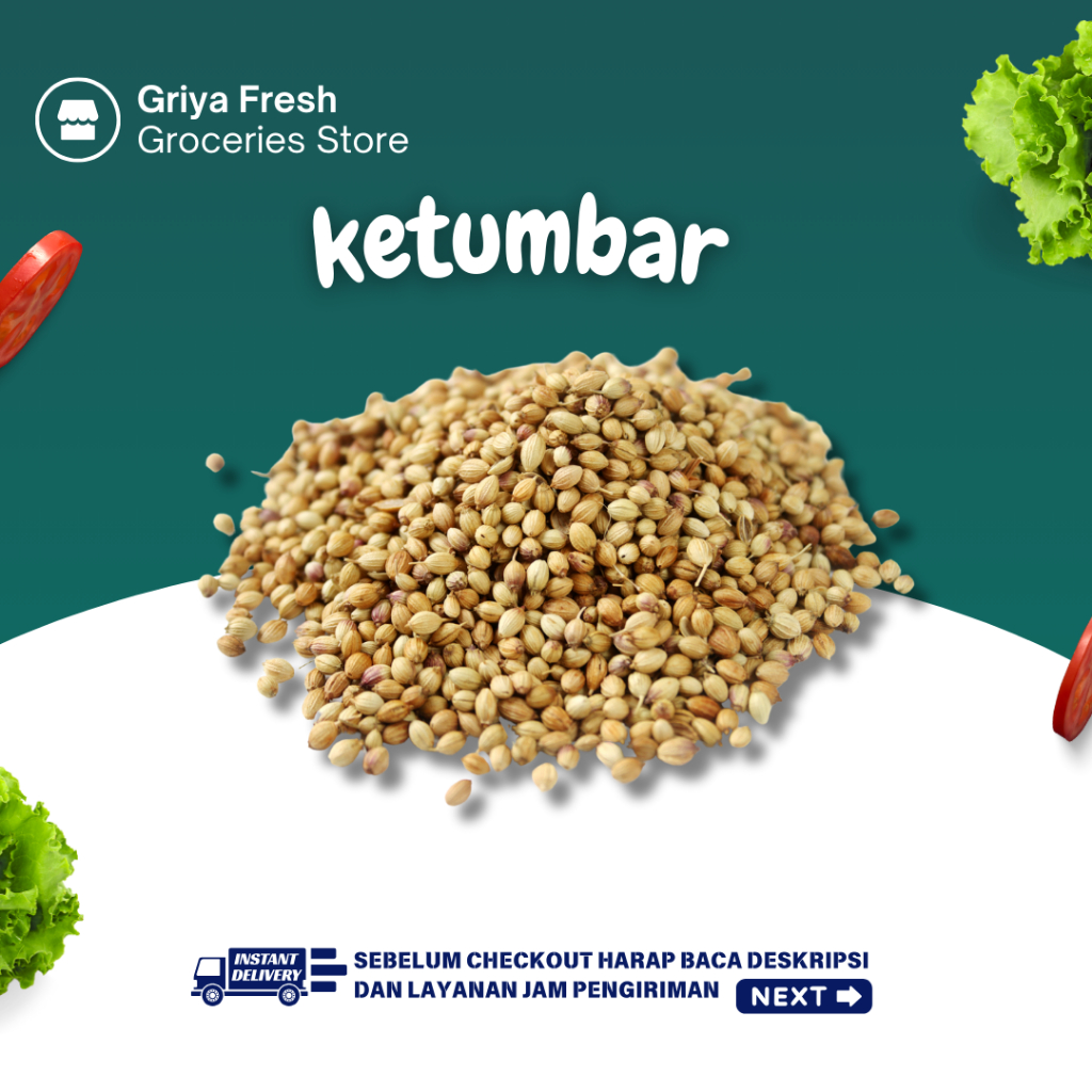 

Ketumbar 100 gram - Kirim Instan