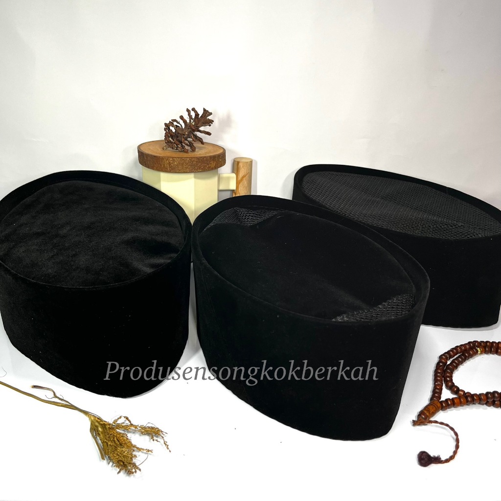 promo songkok hitam polos, songkok ac, songkok full ac harga grosir songkok