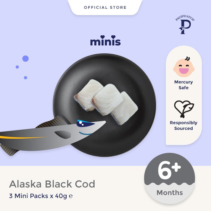 

Pacificatch minis Alaska Black Cod (The Real Gindara) | mpasi bayi