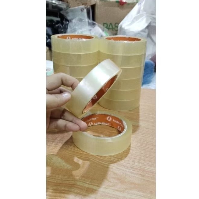 

isolasi / lakban bening 24mm x 65 m (tanggung)