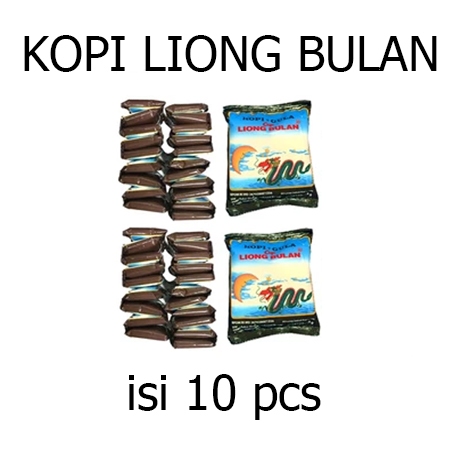 

Kopi Cap Liong Bulan ( Kopi + Gula ) 1 renceng isi 10 pcs @28gr