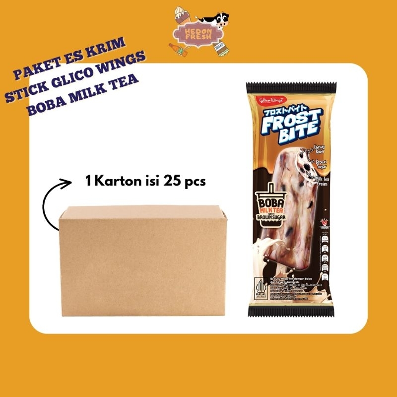 

Paket Es Krim Stik Glico Wings Frostbite Boba Milk Tea