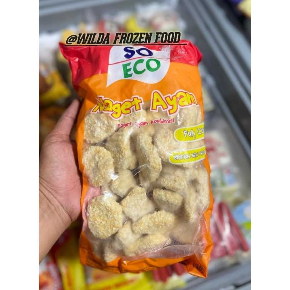 

NUGGET AYAM SO ECO 1 KG FROZEN