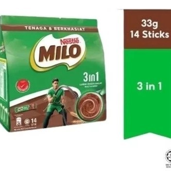 

milo 3in1 malaysia 14 stick