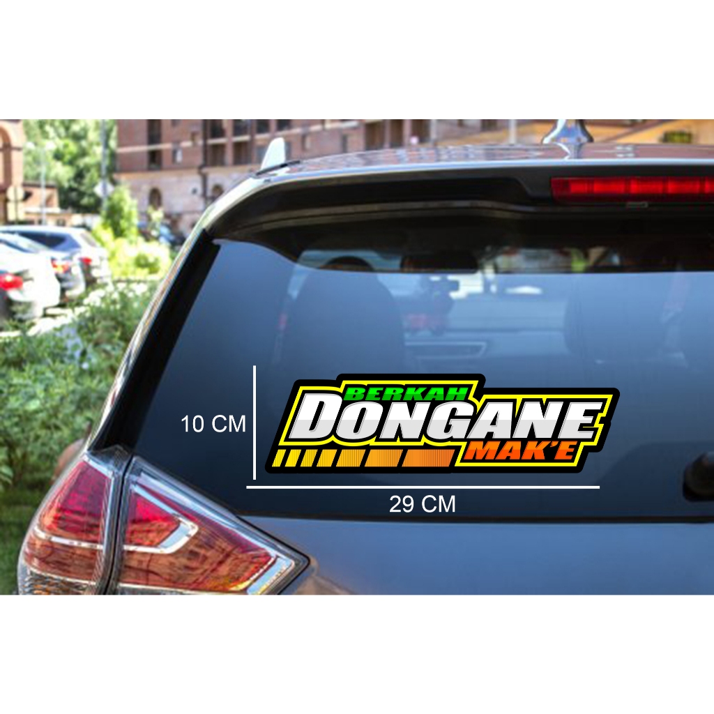 Stiker Mobil Vinil (Laminating Glosy + Cutting)