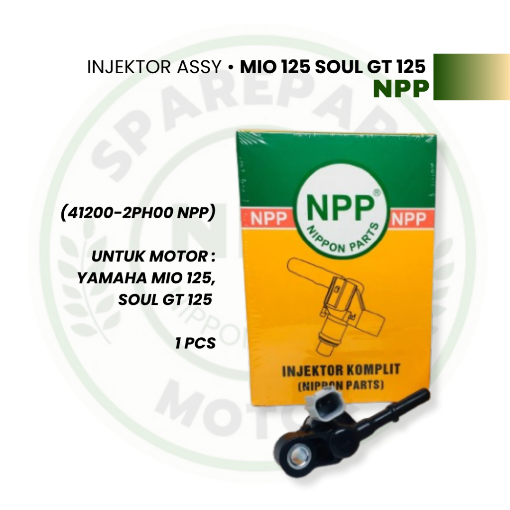 Injektor Assy Mio 125 Soul GT 125 || Injektor Komplit Motor Yamaha Mio 125 Soul GT 125 Original Merk
