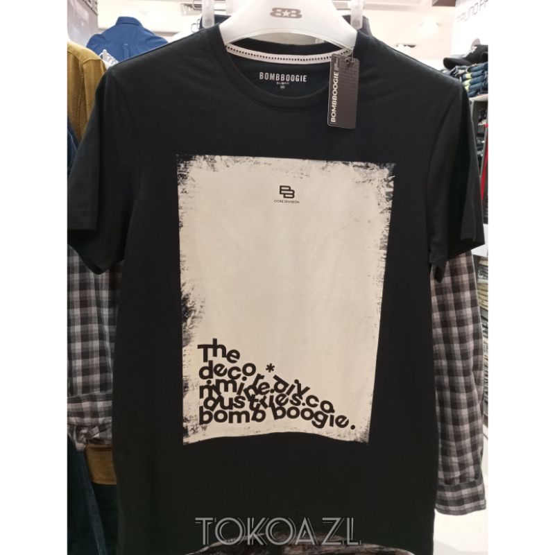 Kaos Bombboogie Original E45BK Size M/L/XL