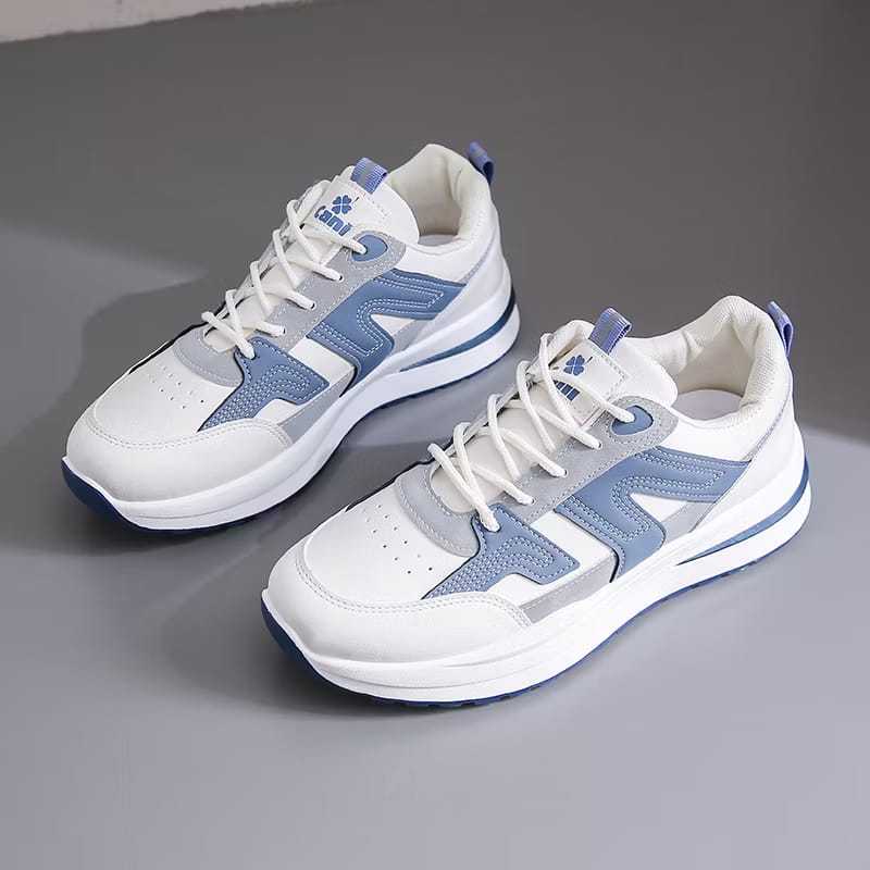 Sepatu Pria Sneakers sport Trendy Kasual Fashion Import 8190 "Free Box" (Size 39-45)