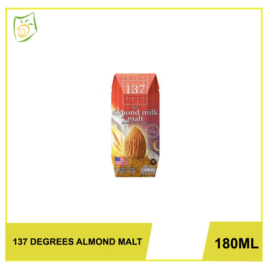 

137 Degrees Almond Milk With Malt 180ml