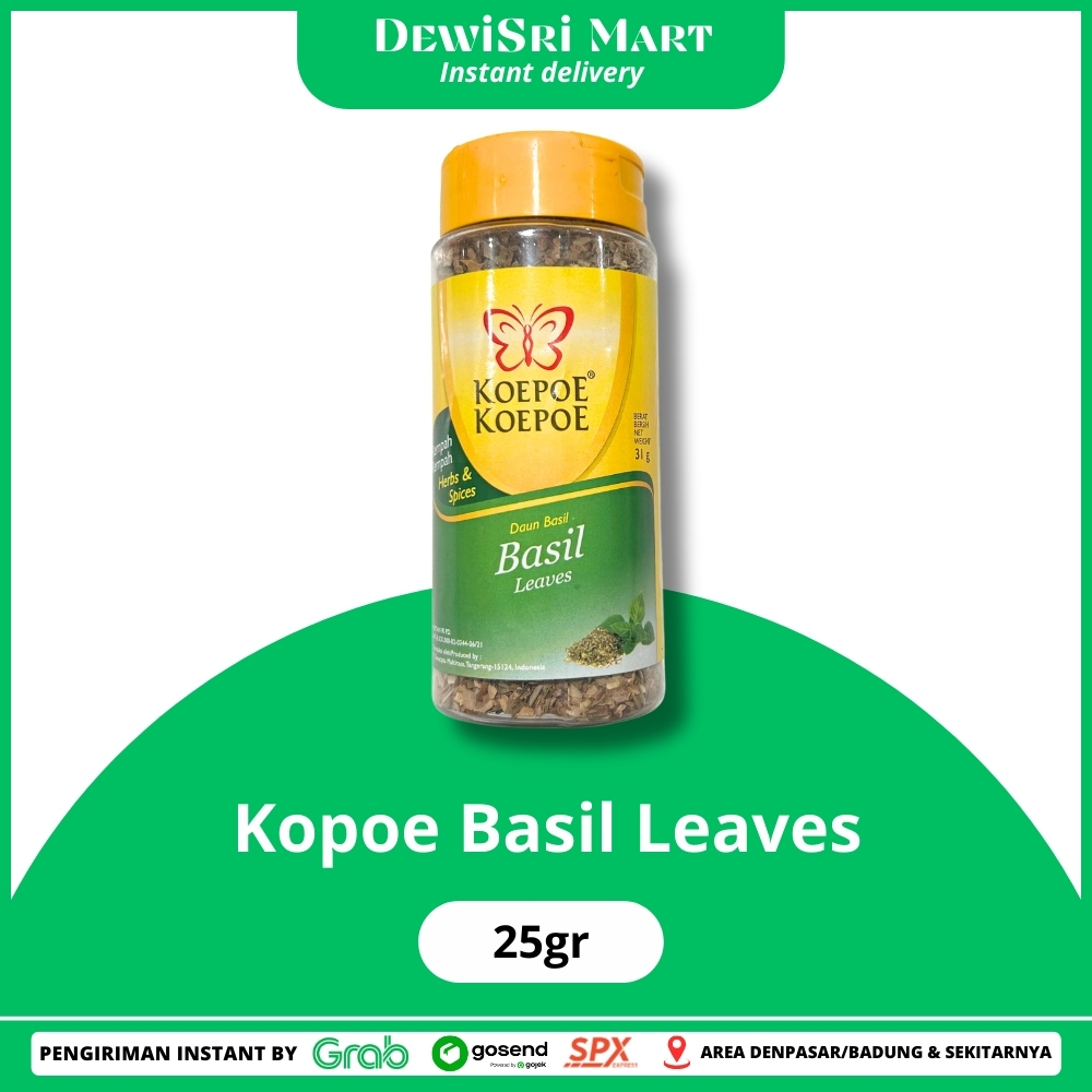 

Kopoe Basil Leaves 25gr - Dewi Sri Mart