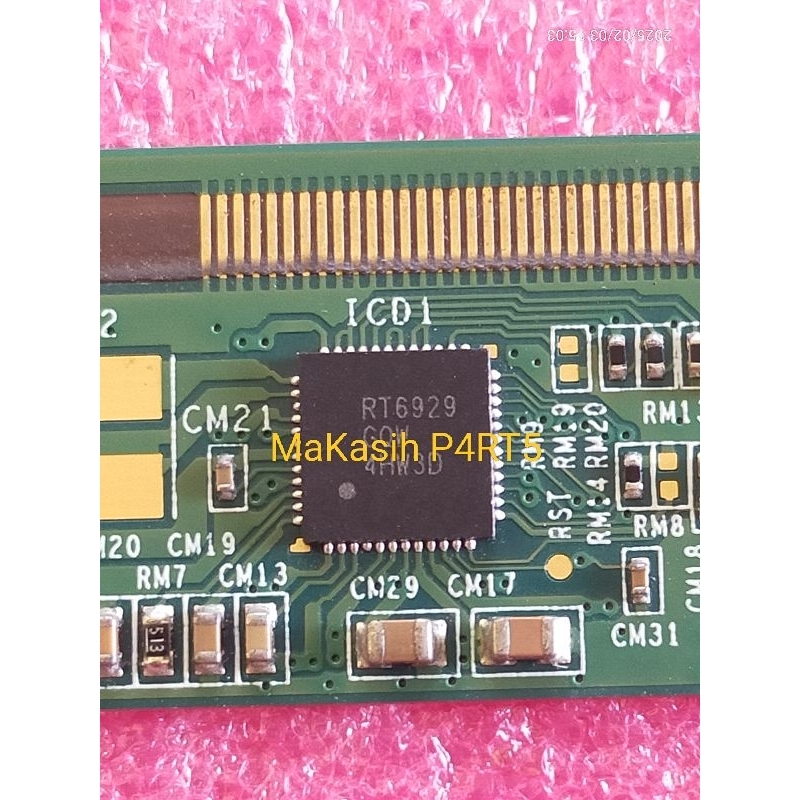 RT6929  ic Rt6929  (Beli 2, Diskon 20 ribu)