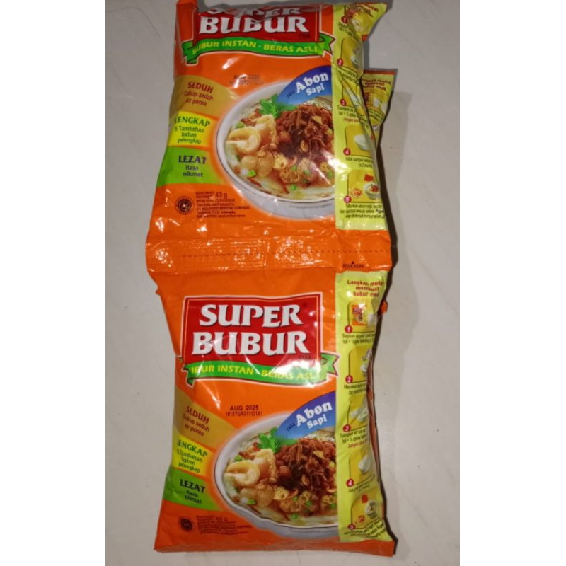 

Super Bubur Rasa Abon Sapi