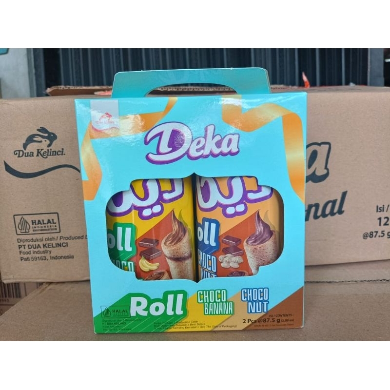 

Deka Wafer Roll Kaleng isi 2 ( 1 Dus isi 12 box ) Idul Fitri Lebaran